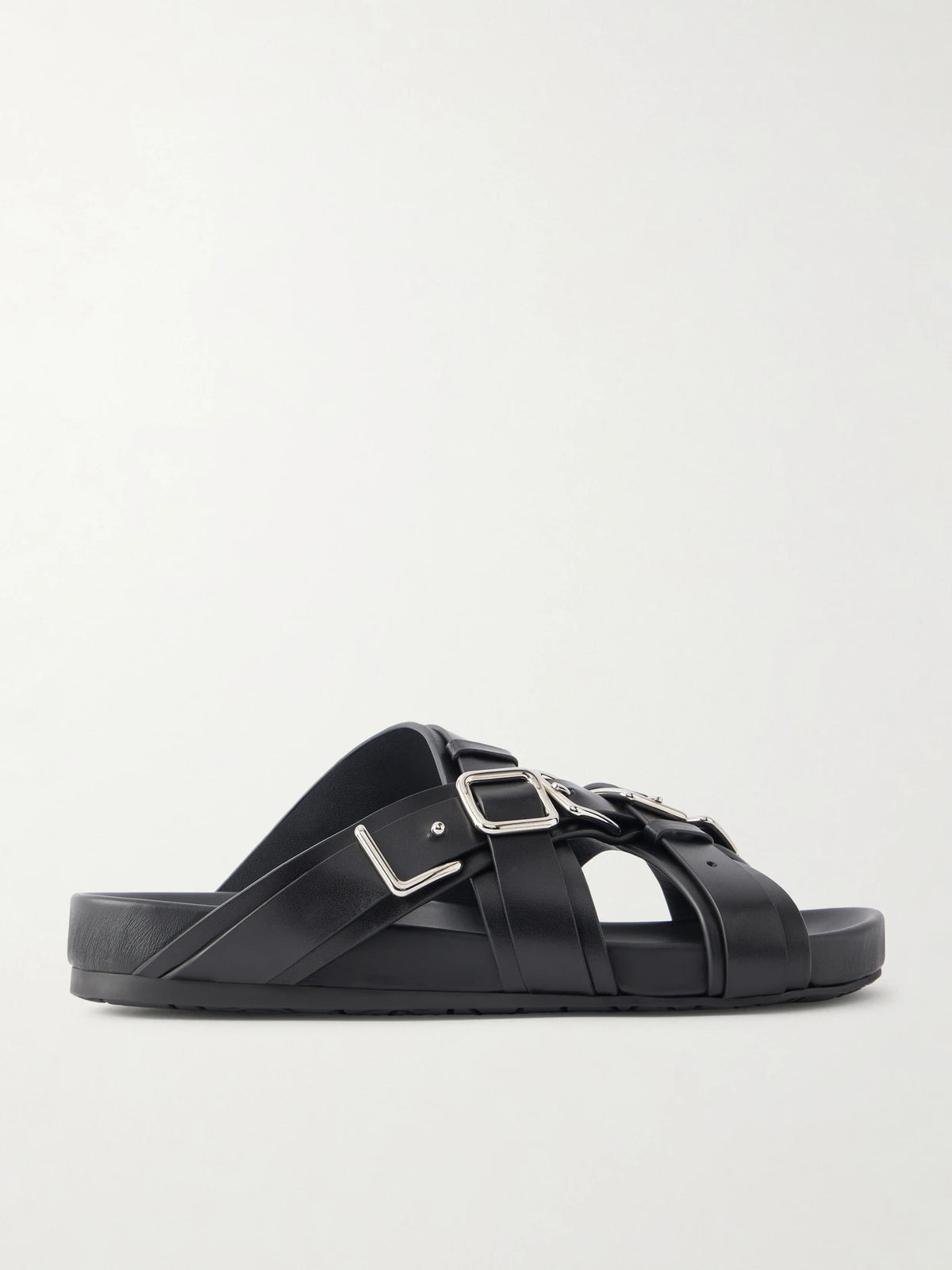 Type Fussbett Embellished Leather Sandal
