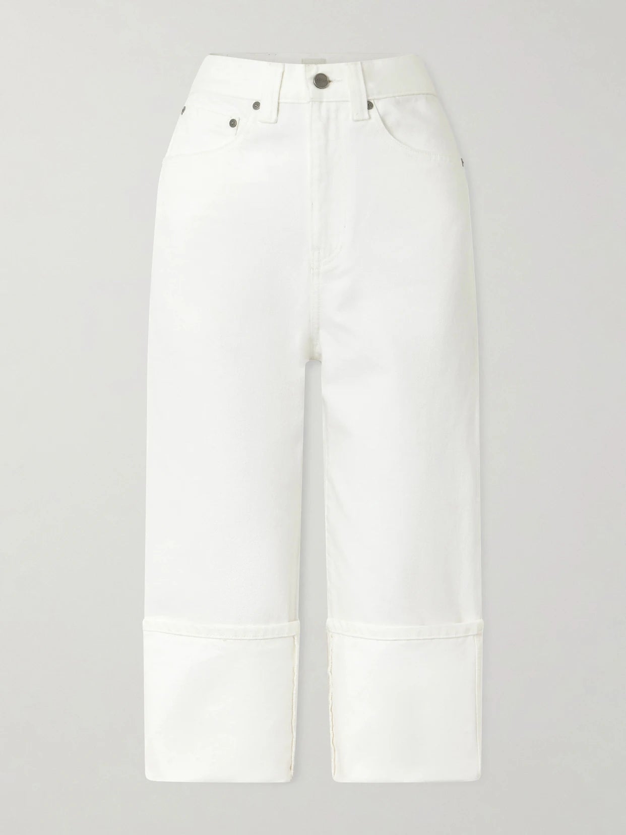 Boyle Cropped Low-rise Straight-leg Jeans