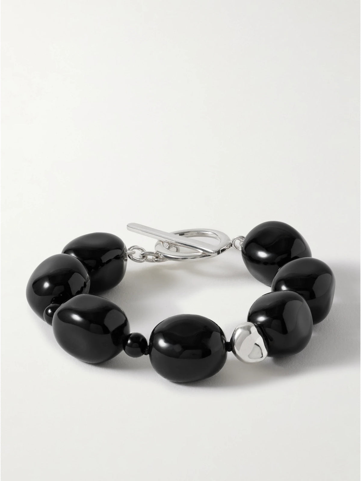Dara Sterling Silver Onyx Bracelet