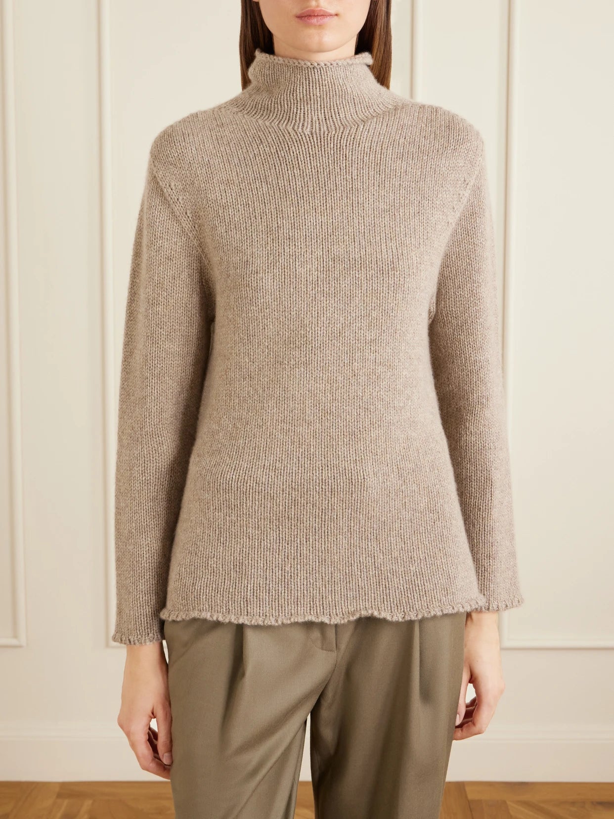 Mariam Turtleneck Cashmere Sweater