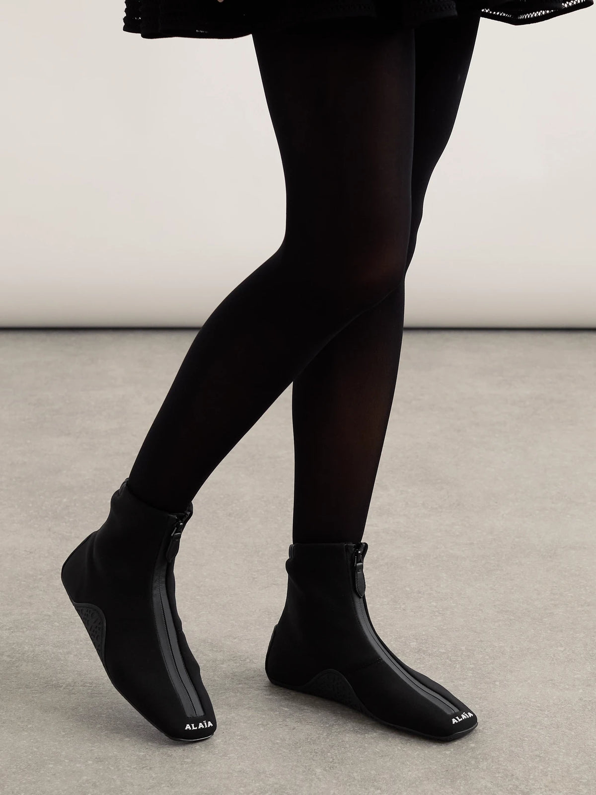 Basket Neoprene High-top Sneakers