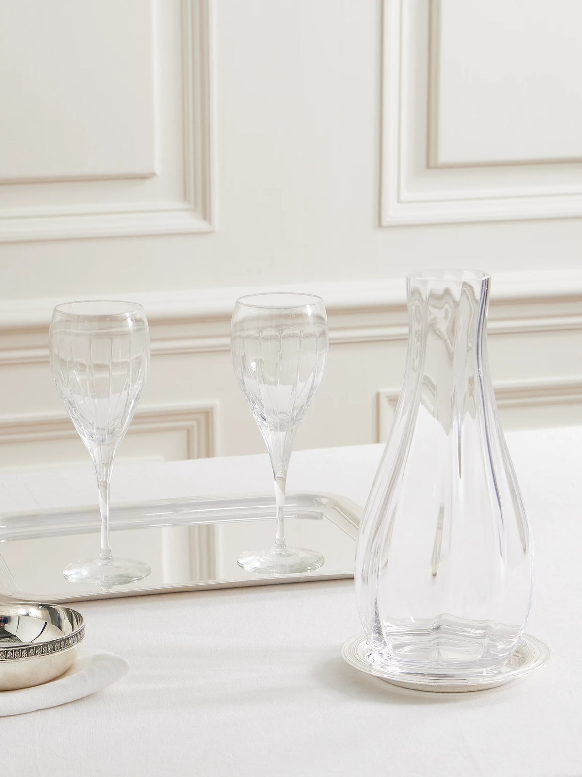 Image of Tableware. Product name - Silver-plated Coaster in Multi colour by brand - Christofle
