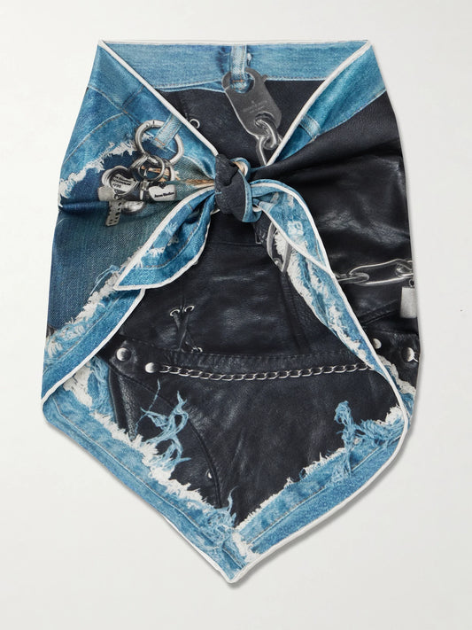 Printed Silk Scarf
