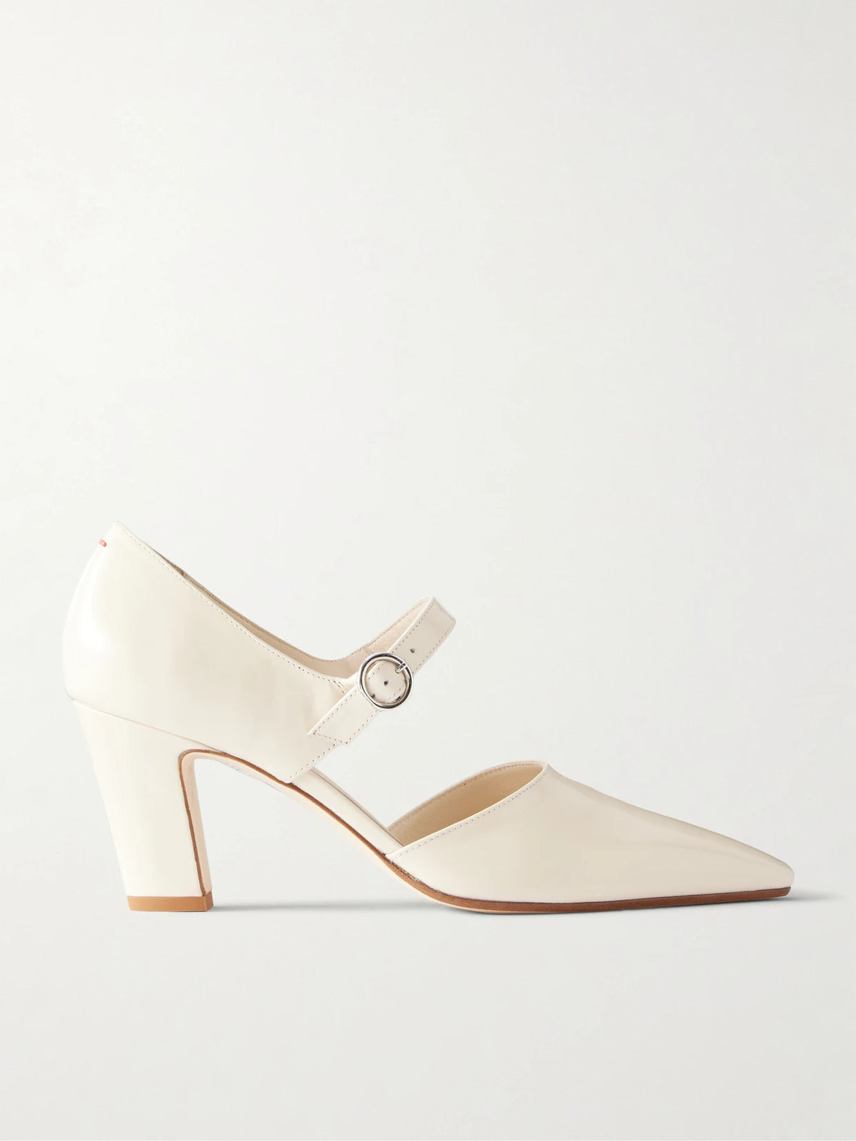 Aeyde Isidora 75 Calf-leather Mary Jane Pumps