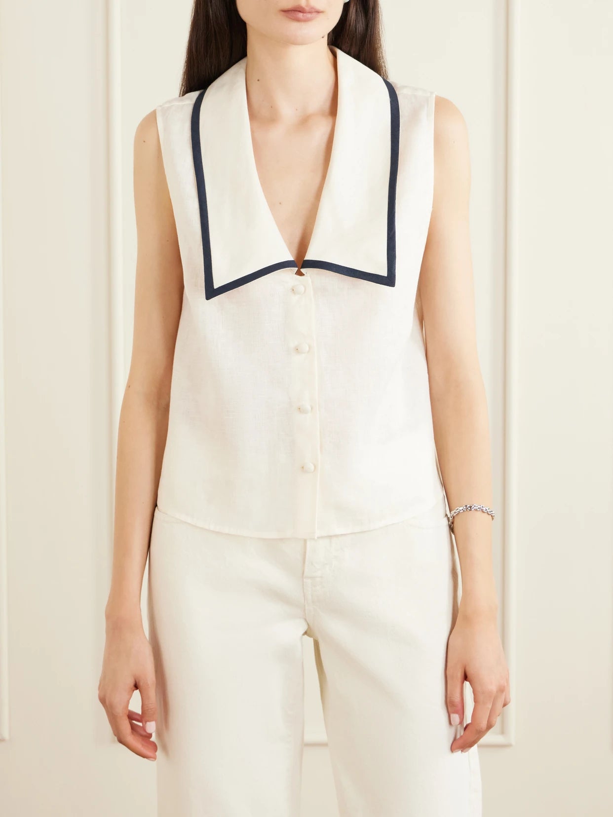 Cabana Linen Top