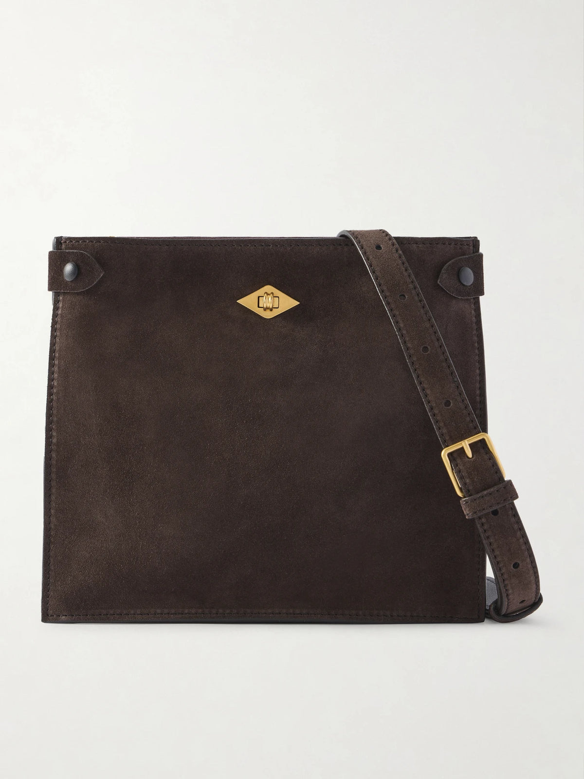 Stowaway Suede Shoulder Bag