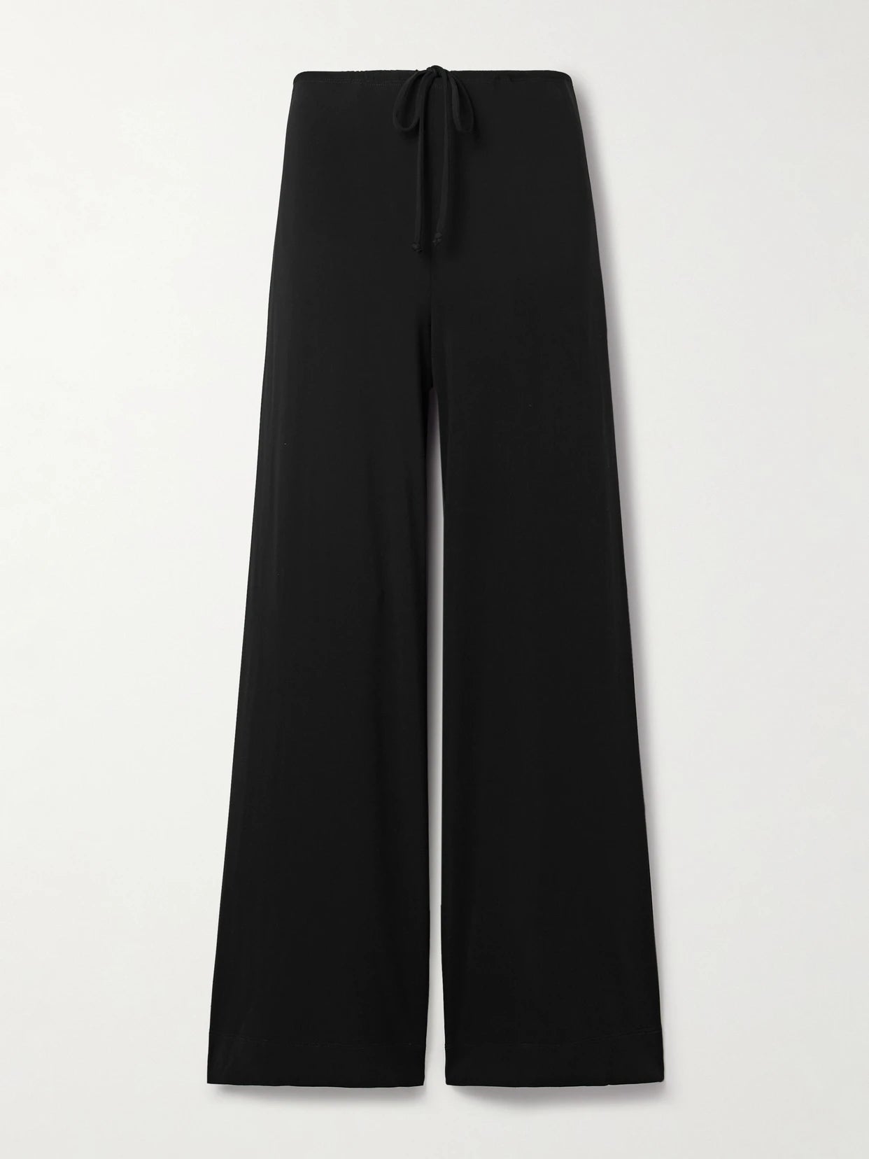 Adriel Stretch-jersey Wide-leg Pants