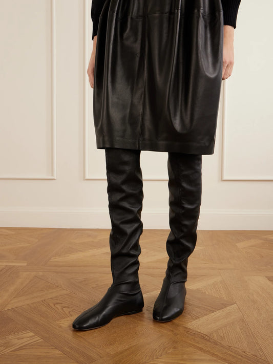 TOTEME Leather Over-the-knee Boots