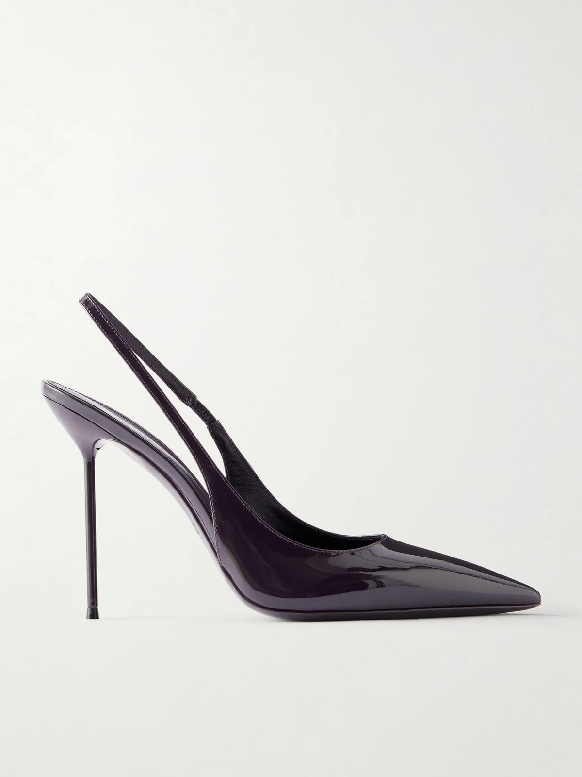 105 Lidia Patent-leather Slingback Pumps