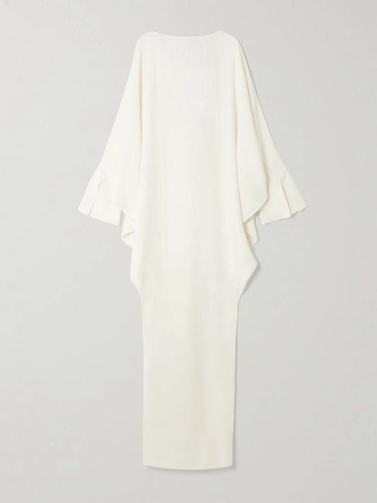 Truman Draped Crepe Gown