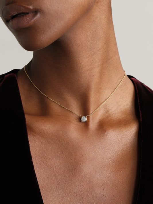 Image of Necklaces. Product name - Châtelaine 18-karat Gold Diamond Necklace in Multi colour by brand - David Yurman