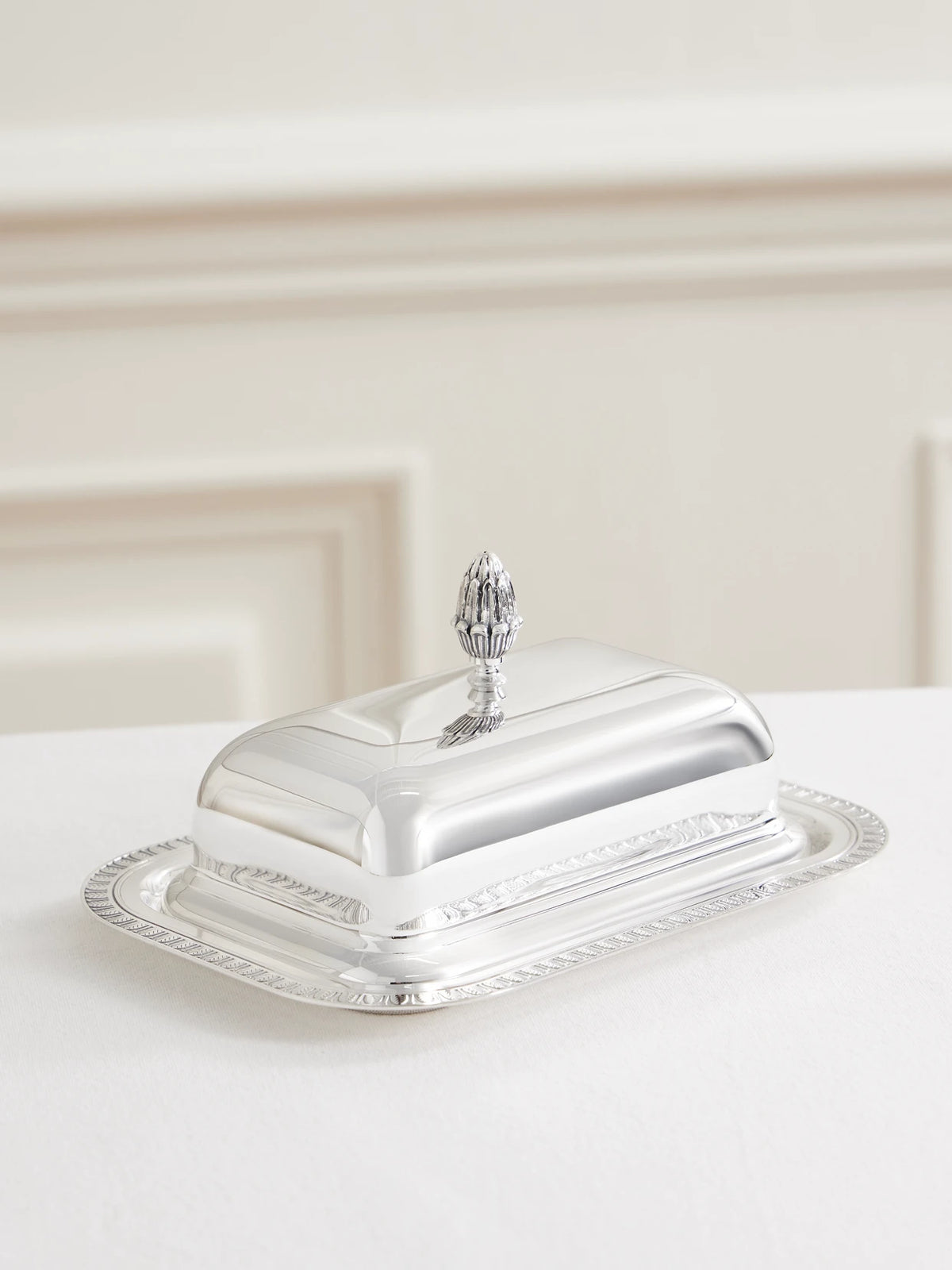 Malmaison Silver-plated Butter Dish