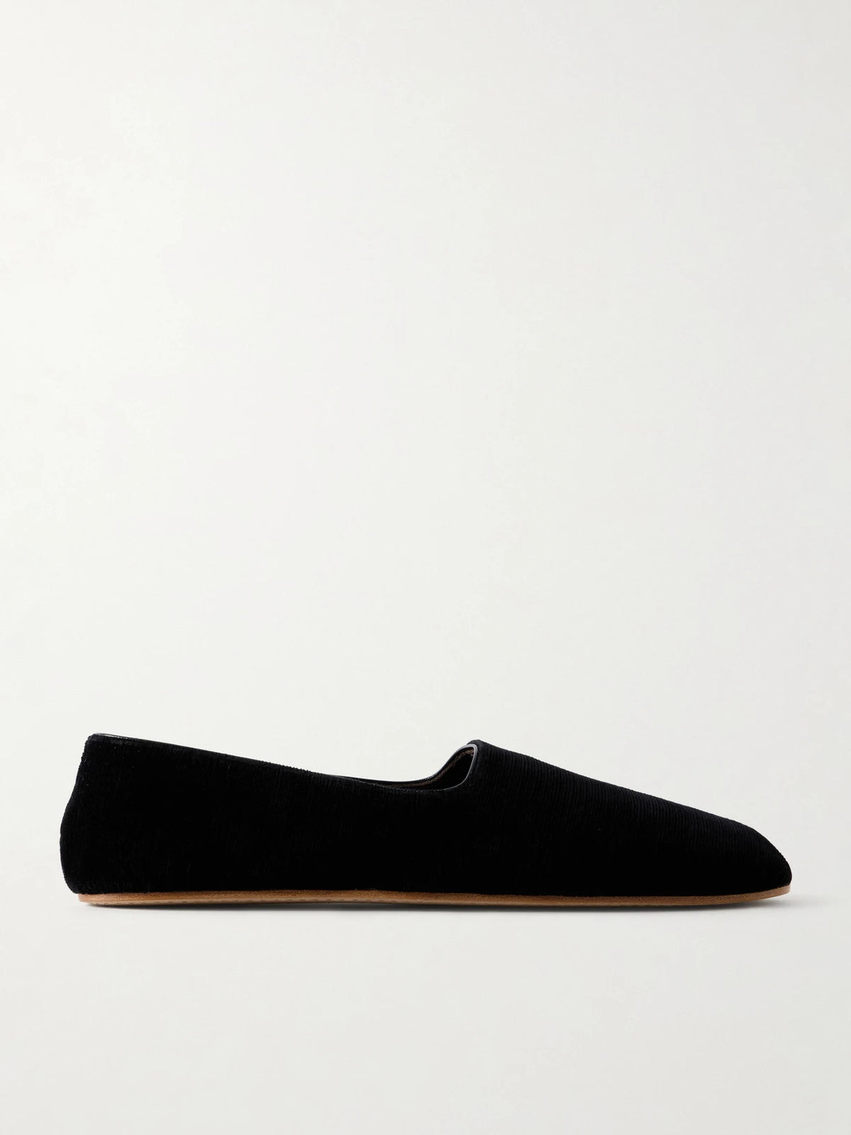 The Row Ponti Velvet Slippers
