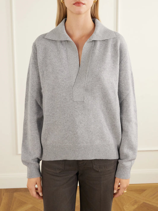 Victoria Beckham Genevieve Wool And Cashmere-blend Sweater