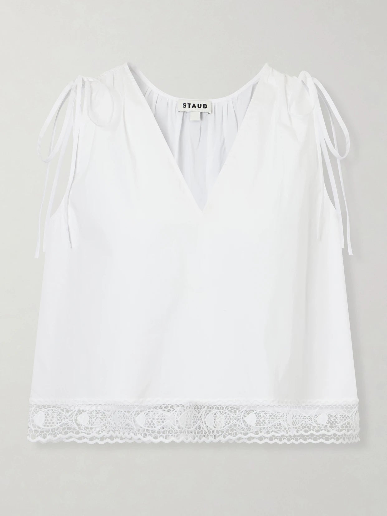 +da Adolfo Elena Cotton-blend Tank