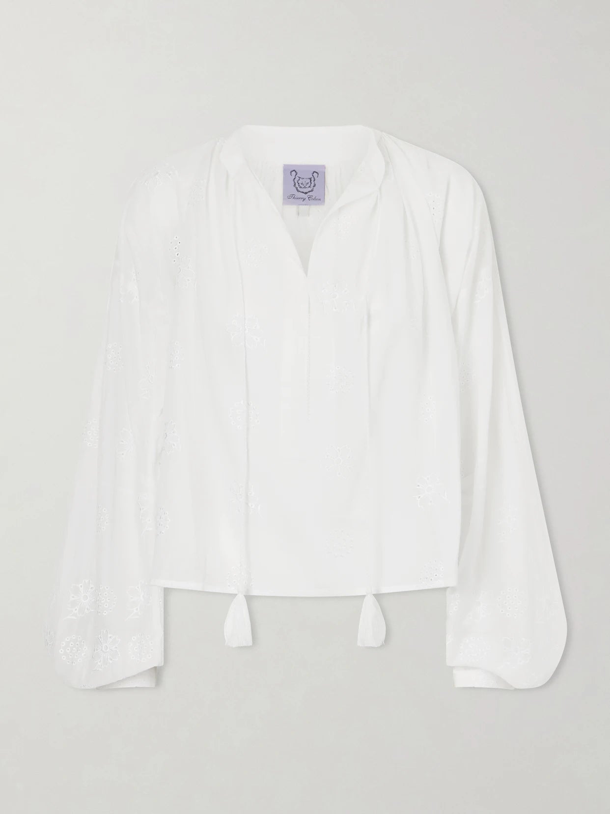 Guise Embroidered Cotton Blouse