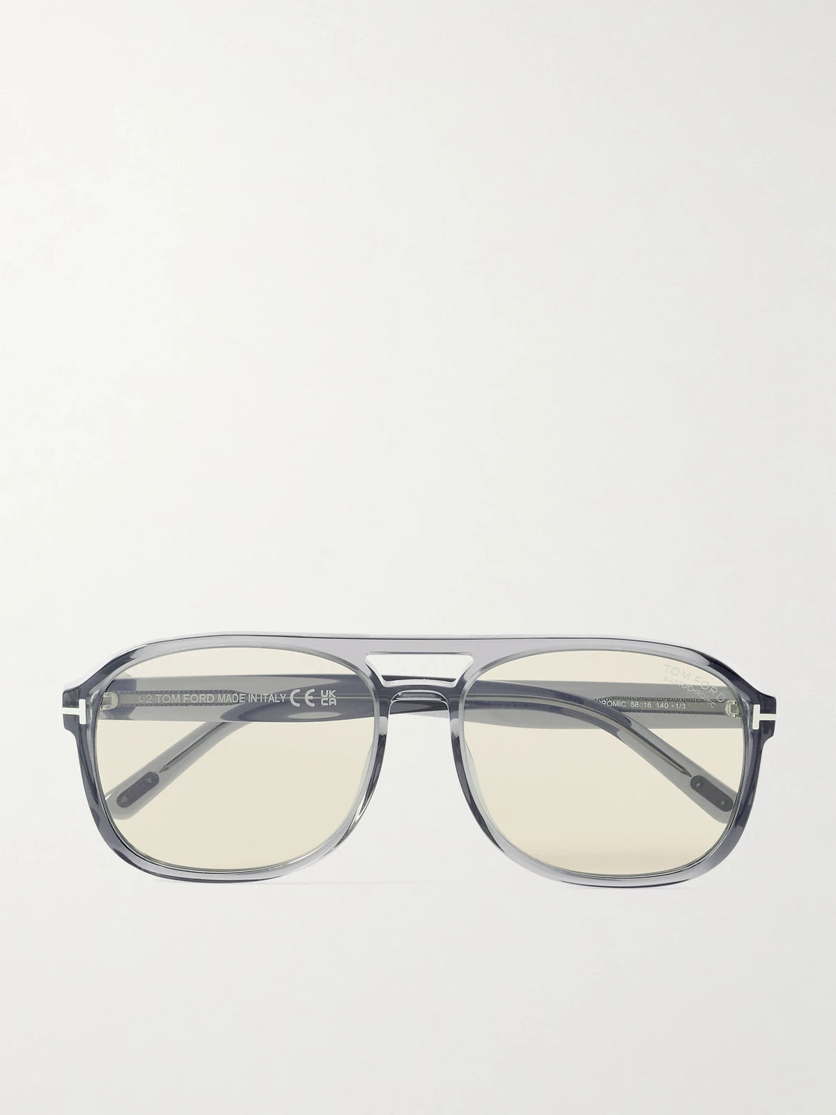 Rosco Aviator-style Acetate Sunglasses