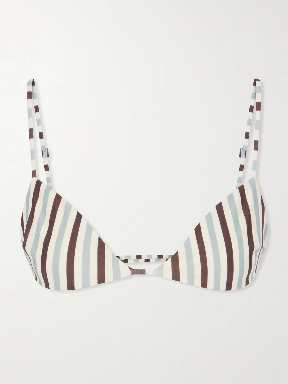 Haight Vitoria Striped Triangle Bikini Top