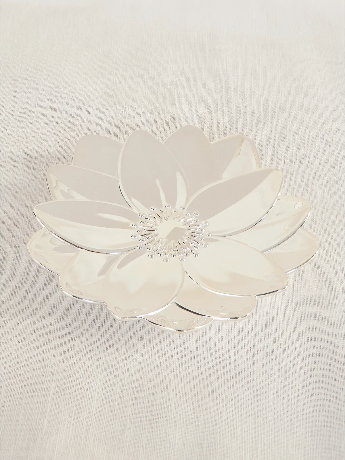 L'herbier Lotus Silver-plated Bowl