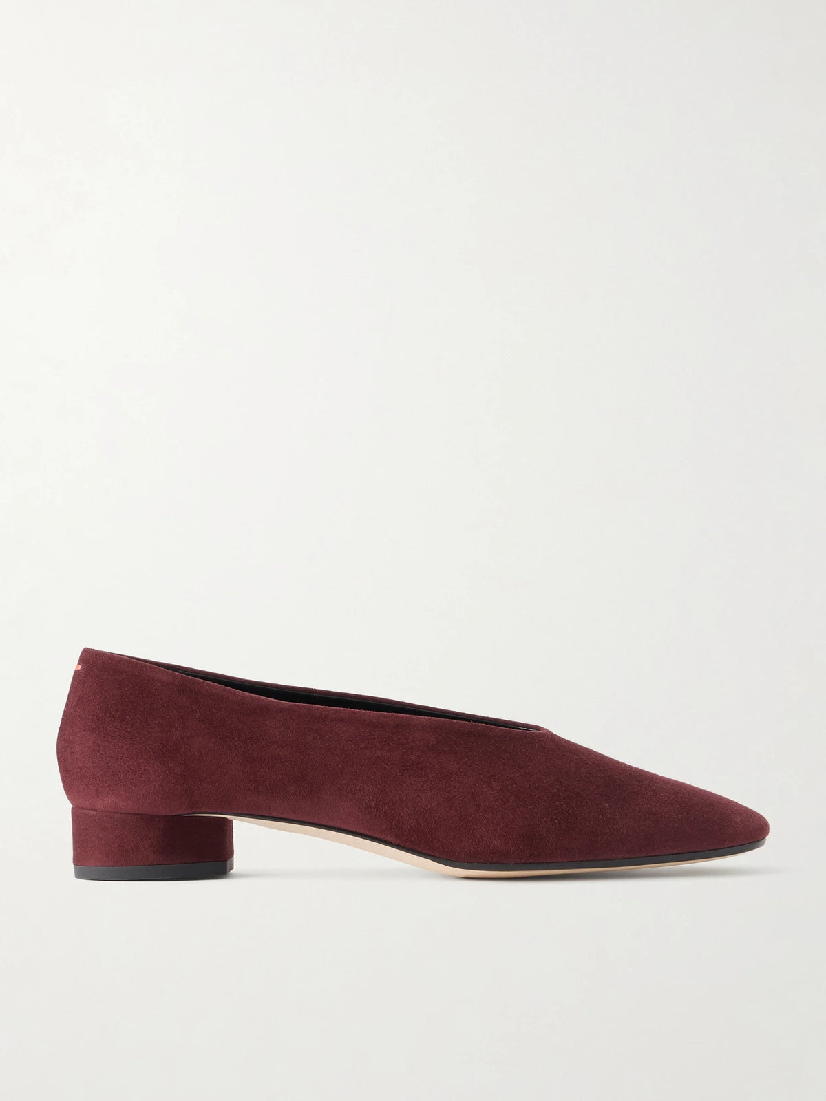 Aeyde Delia 25 Suede Ballet Flats