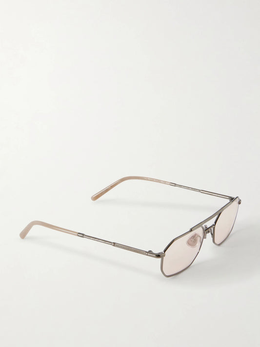 Aviator-style Titanium Optical Glasses