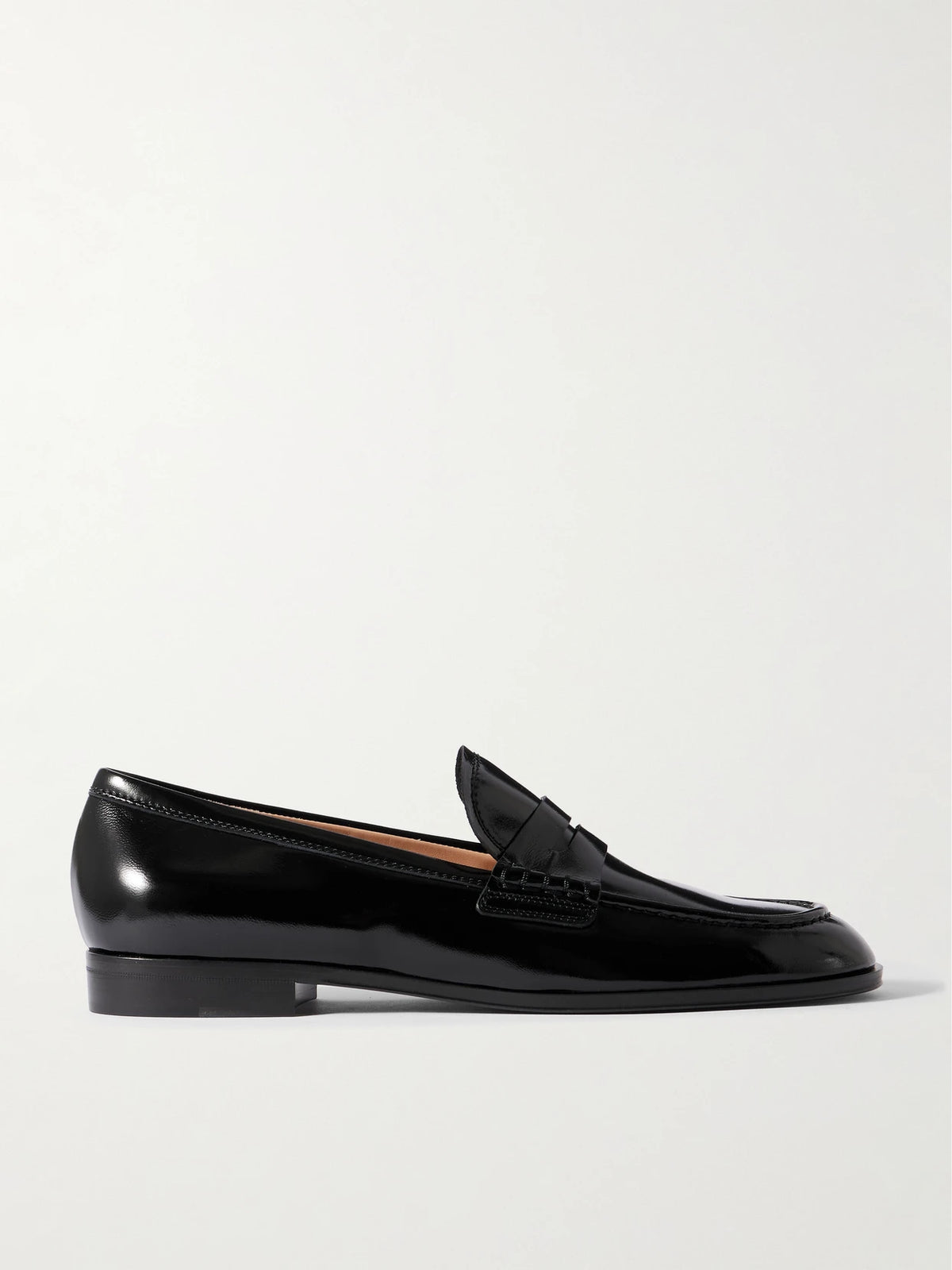 Georgie Patent-leather Loafers