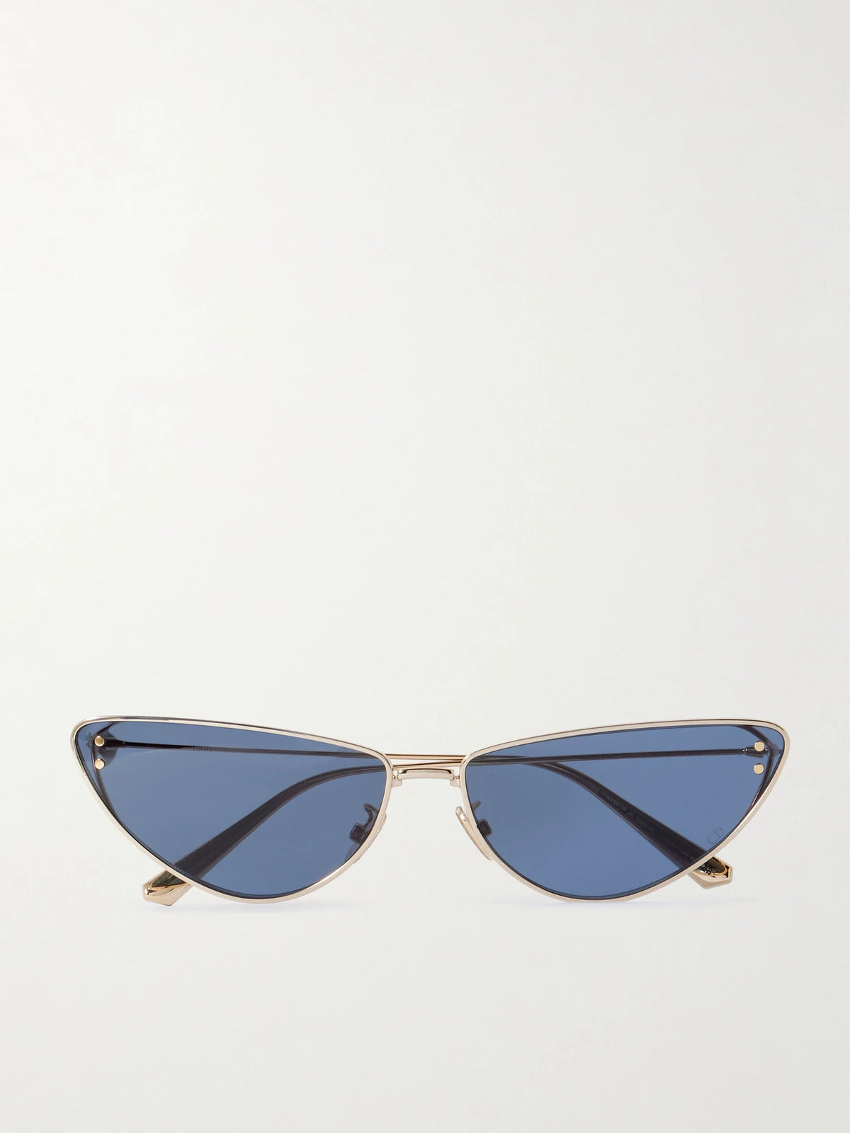 Missdior B1u Cat-eye Gold-tone Sunglasses