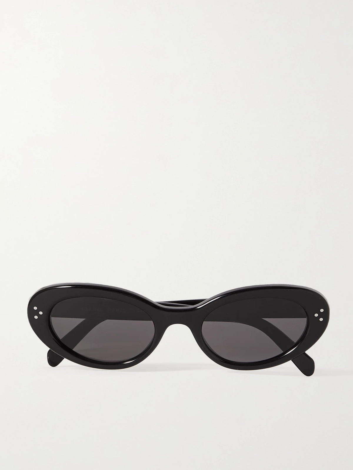 CELINE Eyewear Oval-frame Acetate Sunglasses