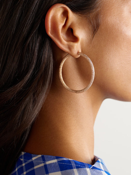 Image of Earrings. Product name - Florentine Finish Earrings Box Set in Gold colour by brand - Carolina Bucci