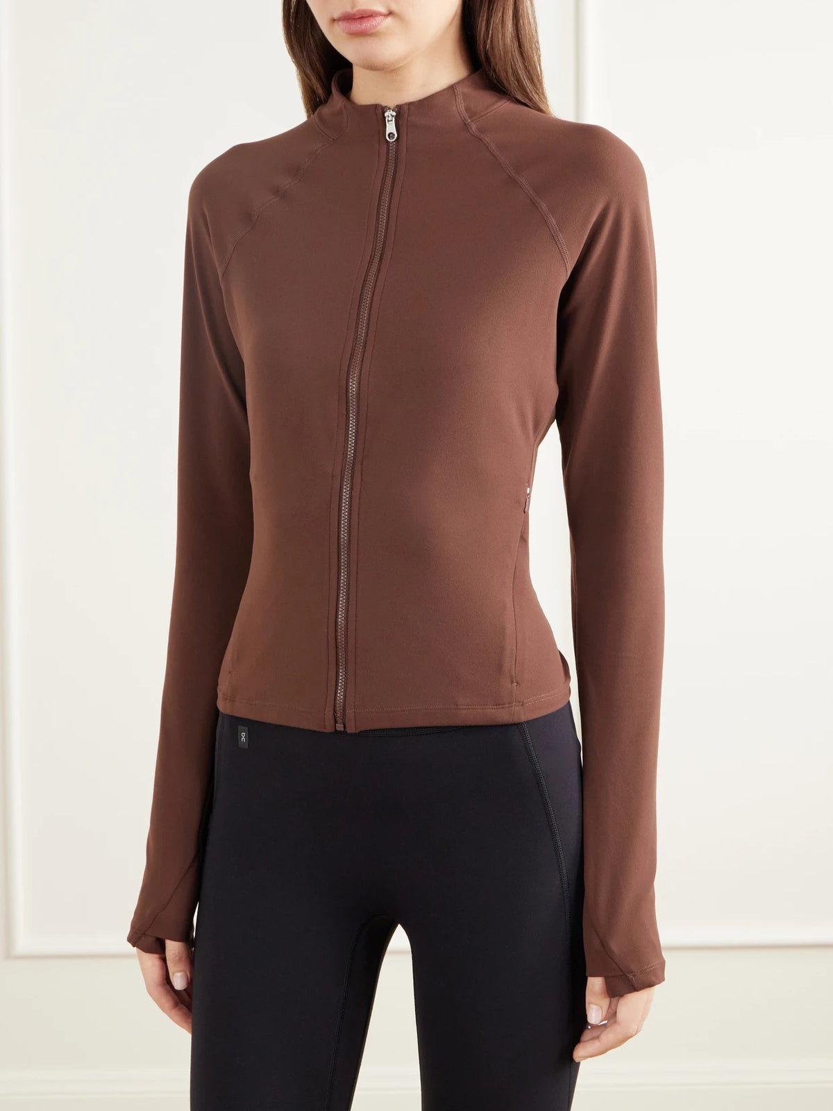 Varley Cropped Stretch-jersey Jacket