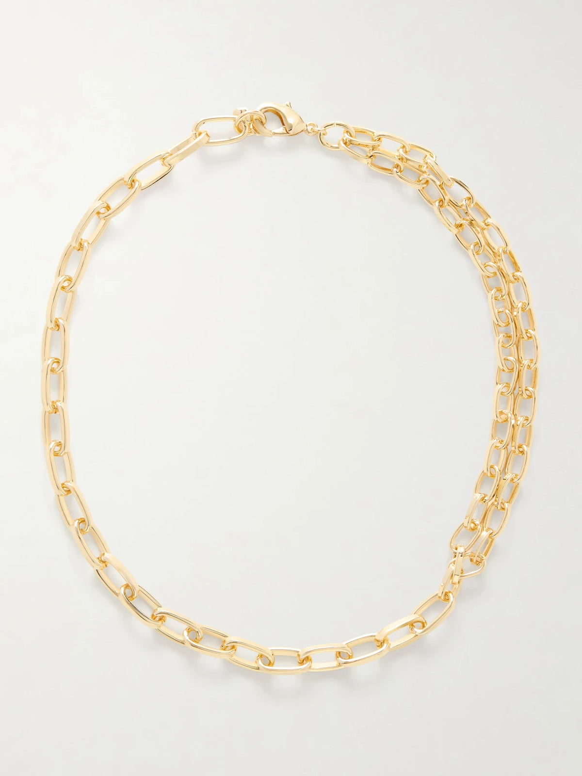 The Paperclip Gold-tone Necklace