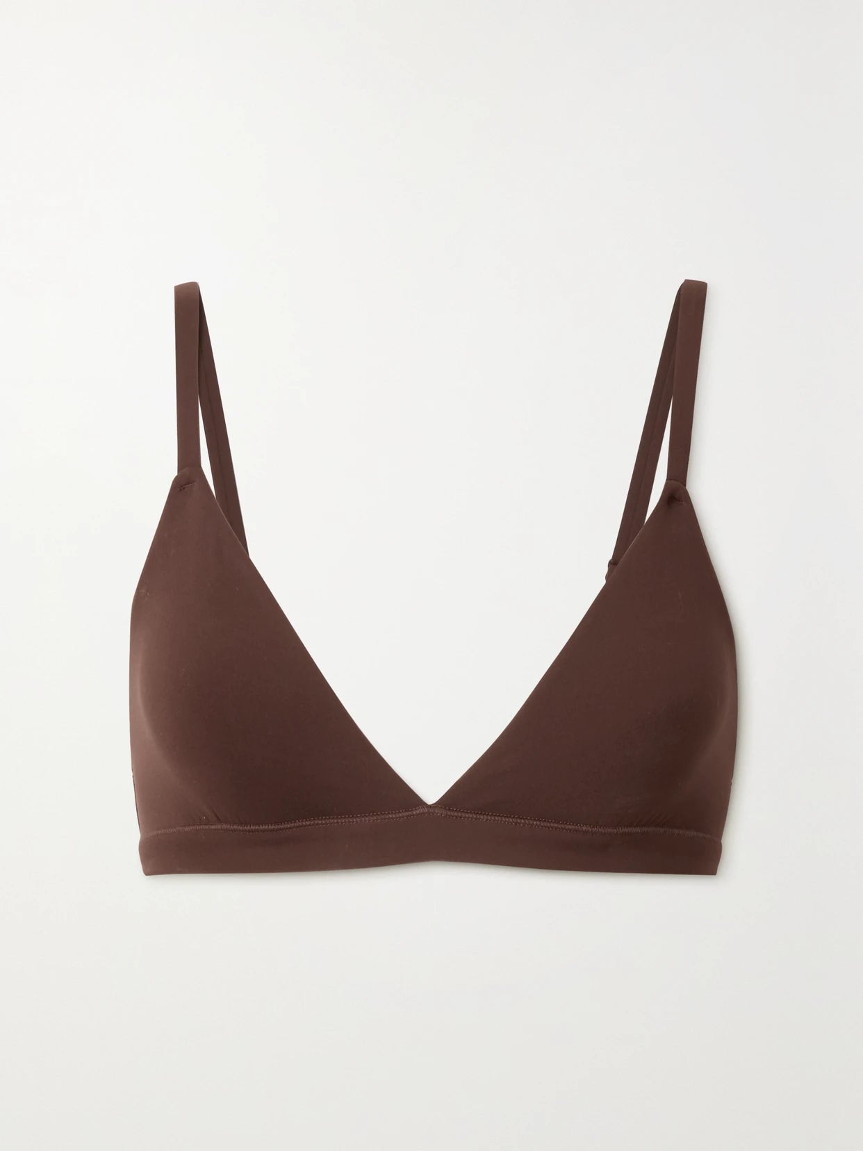 Fits Everybody Triangle Bralette - Cocoa