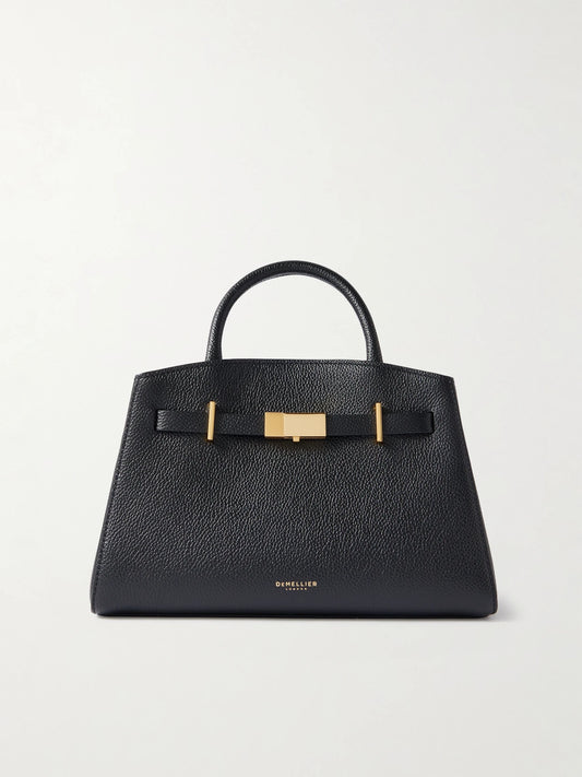 DeMellier The Hudson Small Textured-leather Tote