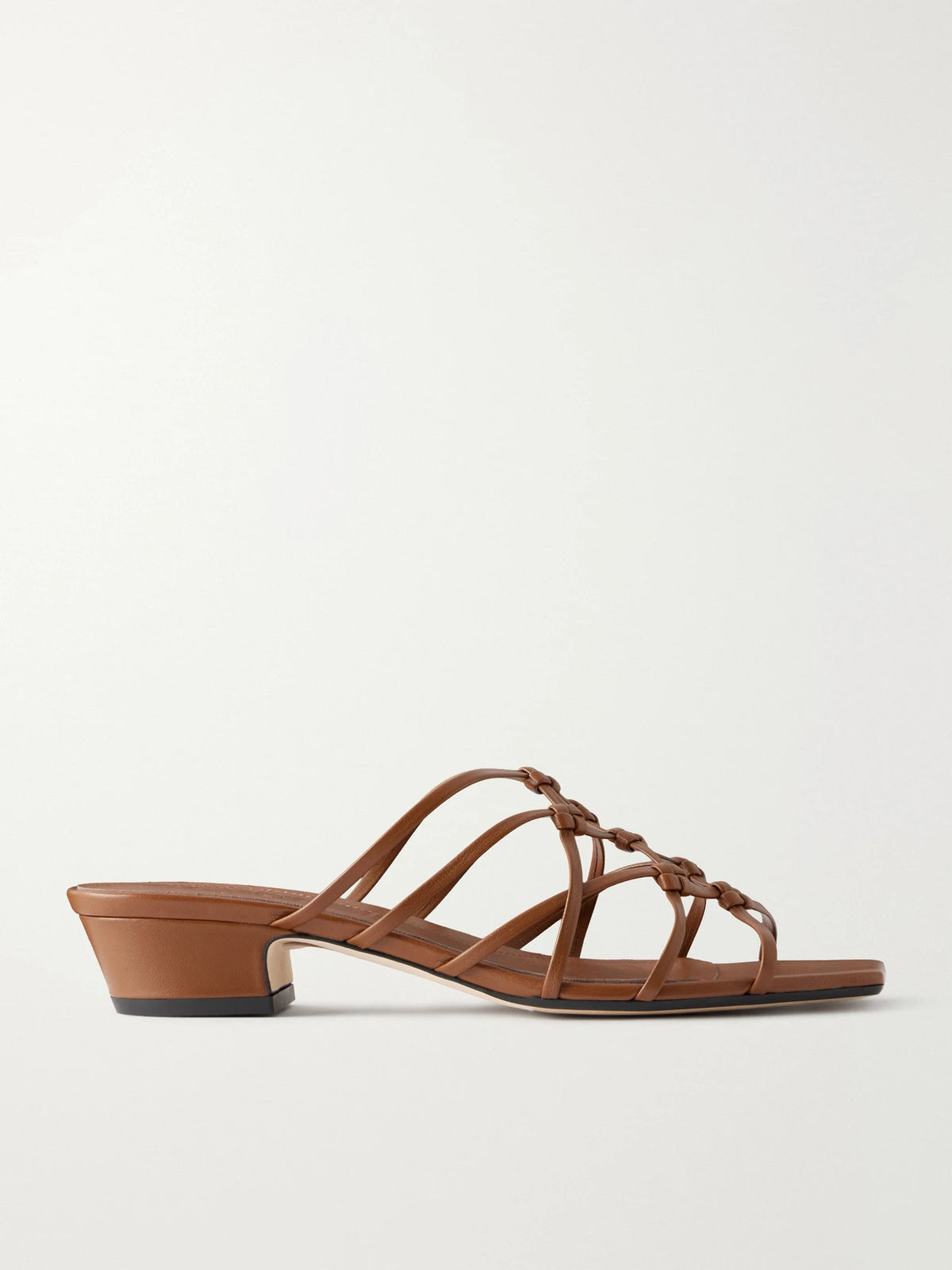 Tahla Woven Leather Sandals