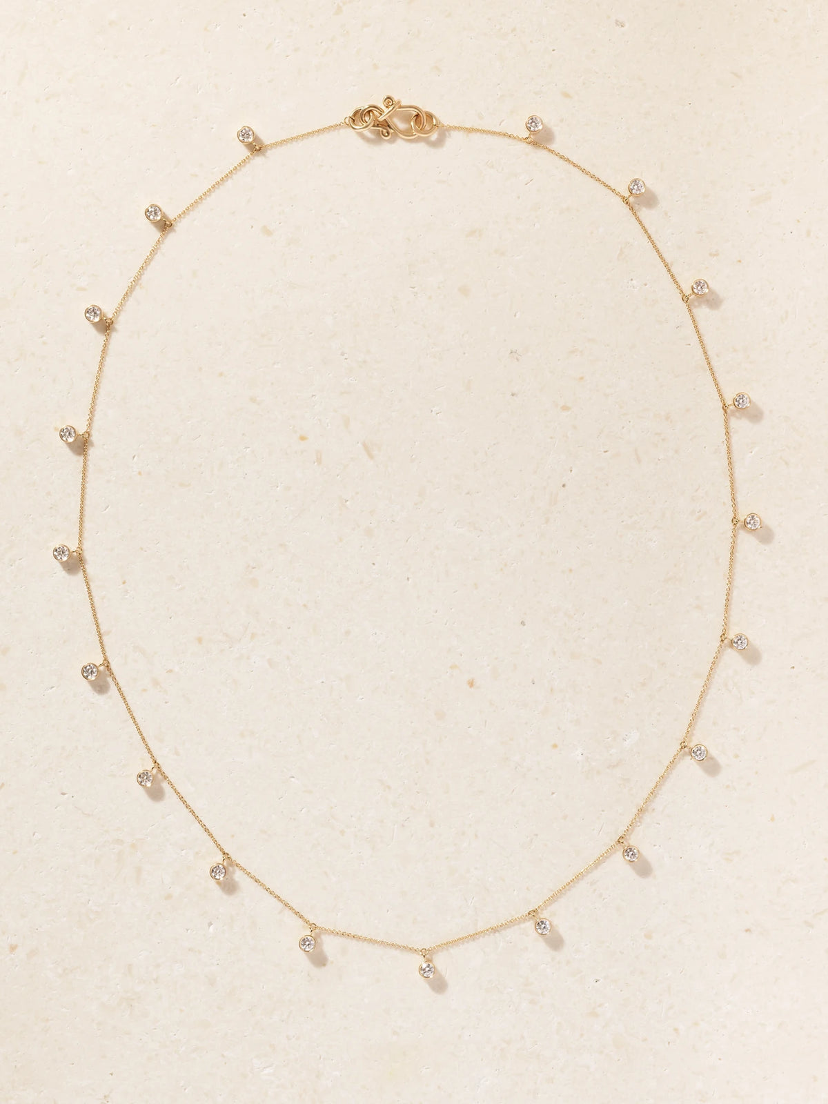 Lou Of The Valley 18-karat Recycled Gold Diamond Necklace