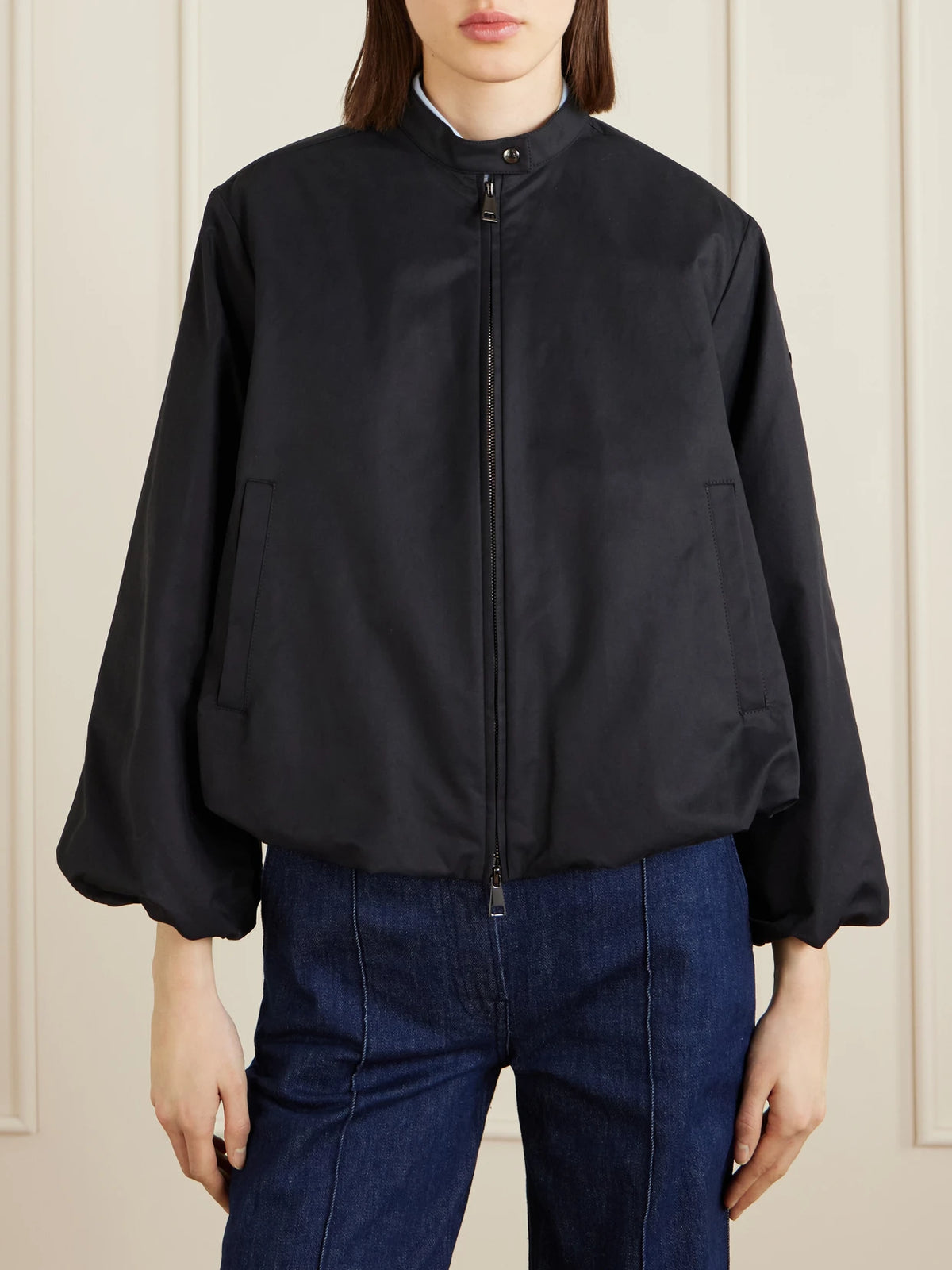 Gruissan Appliquéd Cotton-blend Bomber Jacket