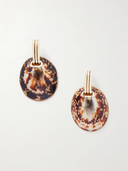 Shell Drop Earrings