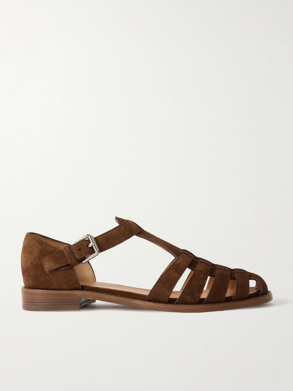 Kelsey Woven Suede Sandals