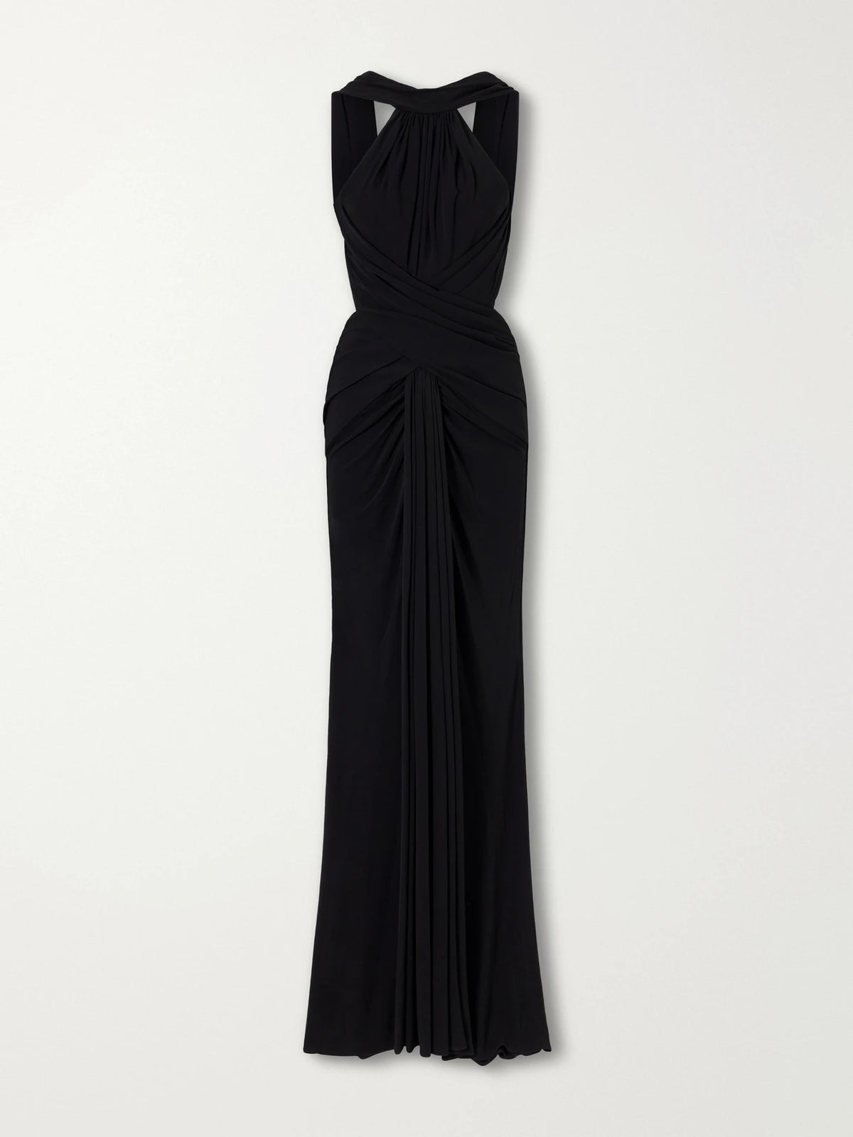 Elie Saab Draped Jersey Gown