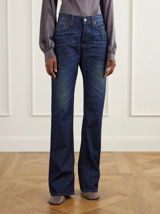 Acne Studios Mid-rise Straight-leg Jeans