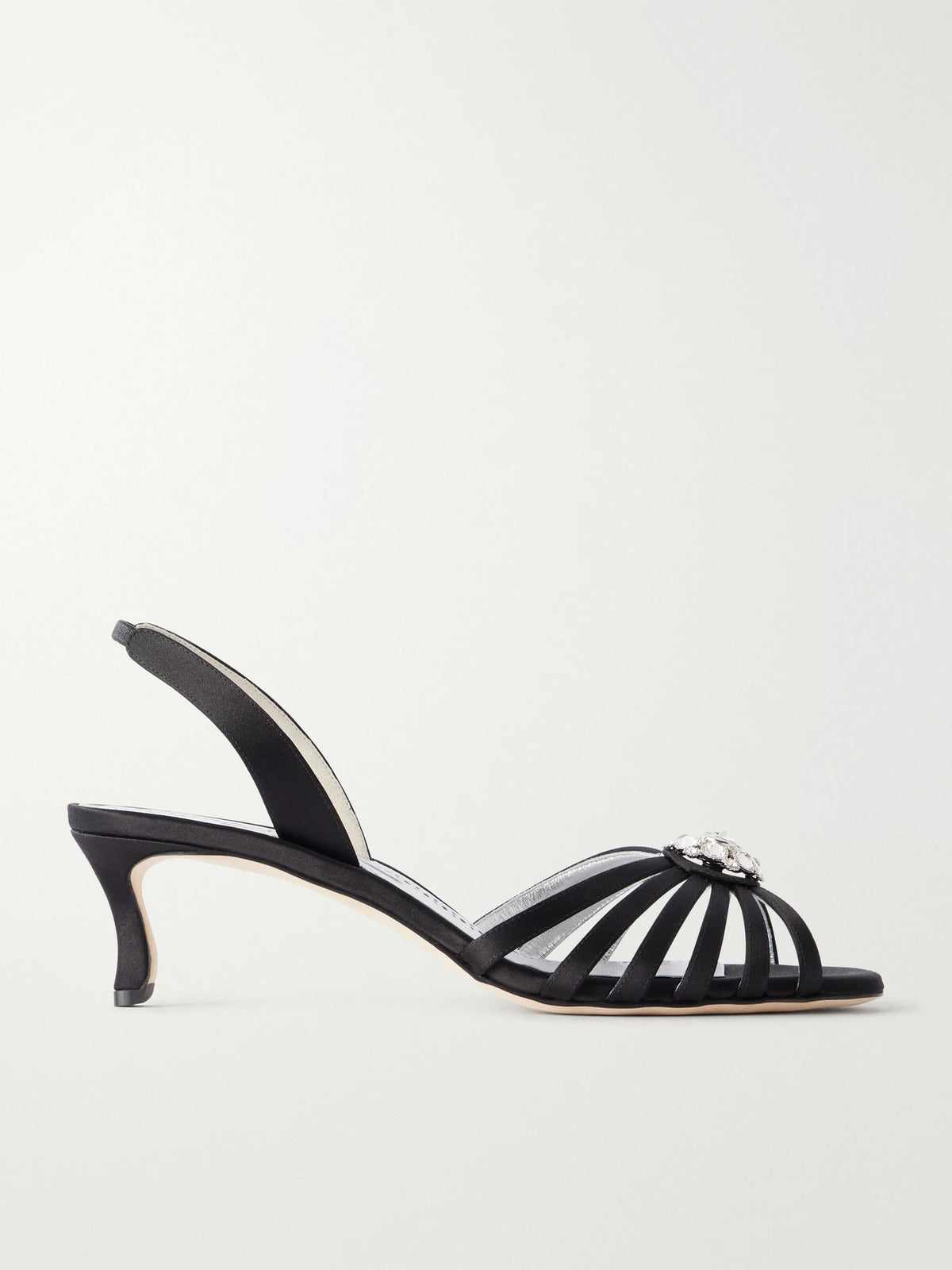 Fulmasli 50 Embellished Satin Sandals