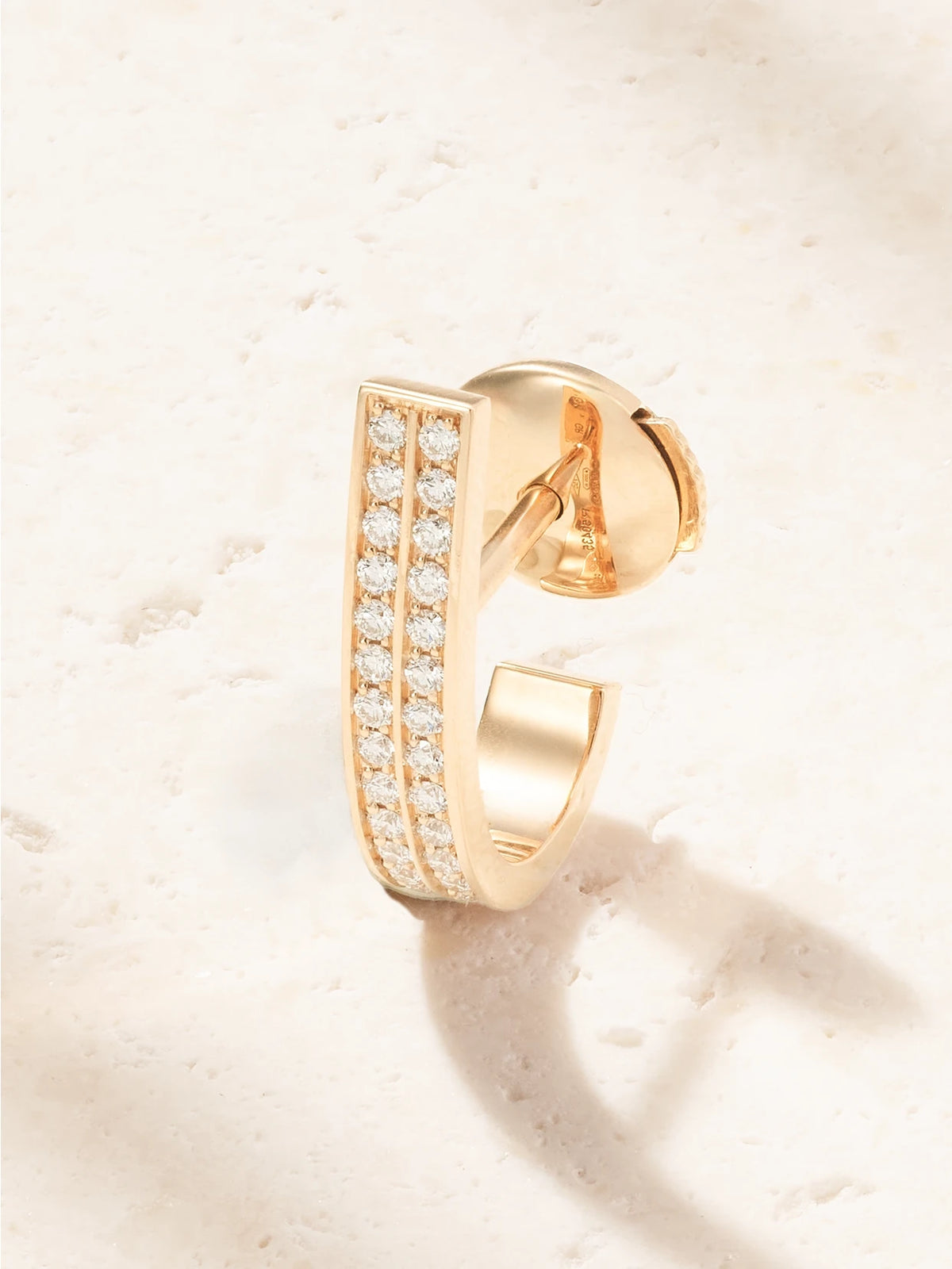 Berbere 18-karat Rose-gold Diamond Single Earring