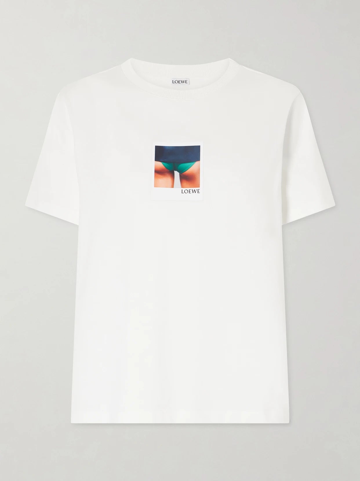 Appliquéd Cotton-jersey T-shirt