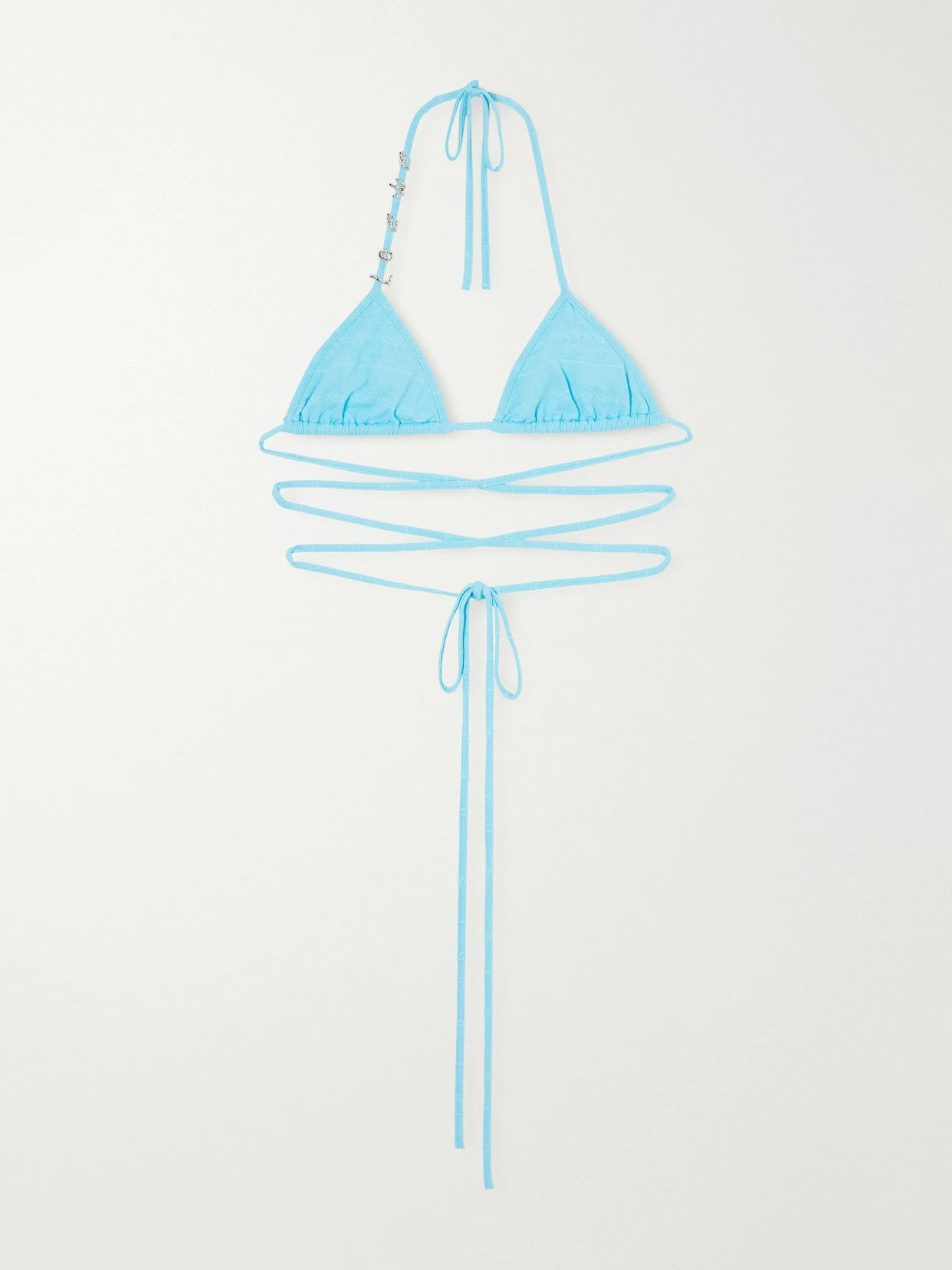 + Paula's Ibiza Jacquard Bikini Top