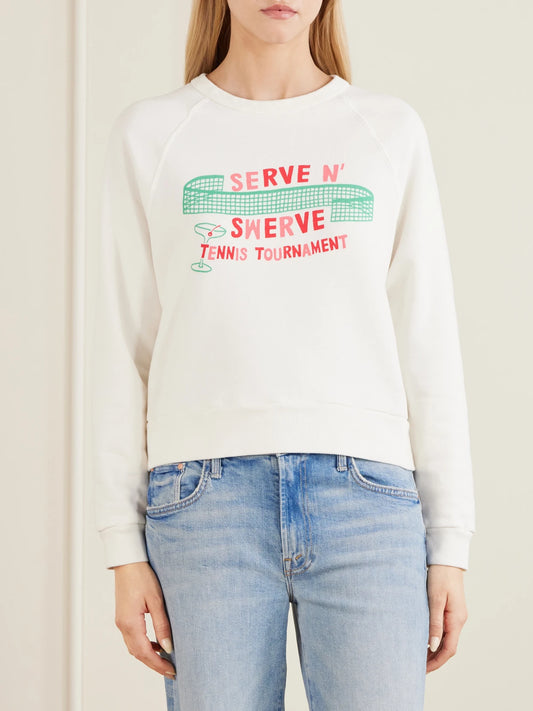 The Itty Concert Printed Cotton-jersey Sweater