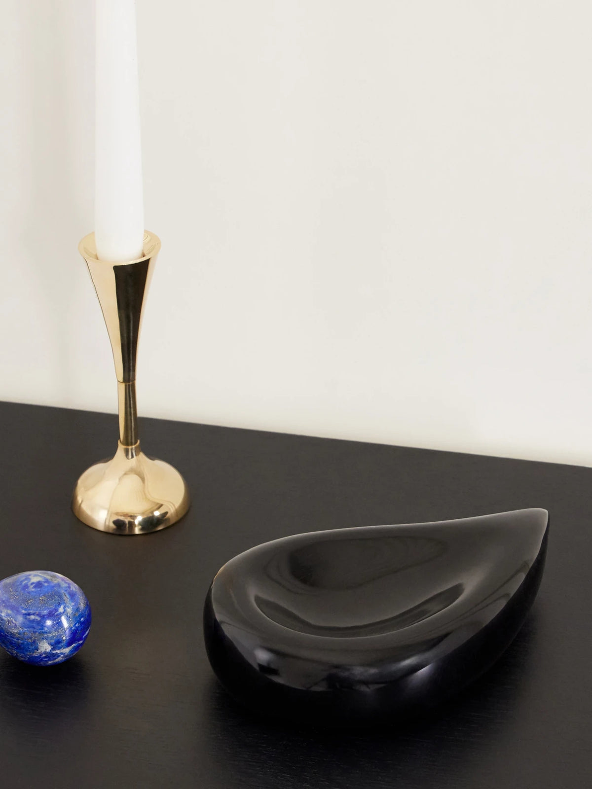 Image of Decor. Product name - Tear Wood Vide Poche in Black colour by brand - Fourth Street