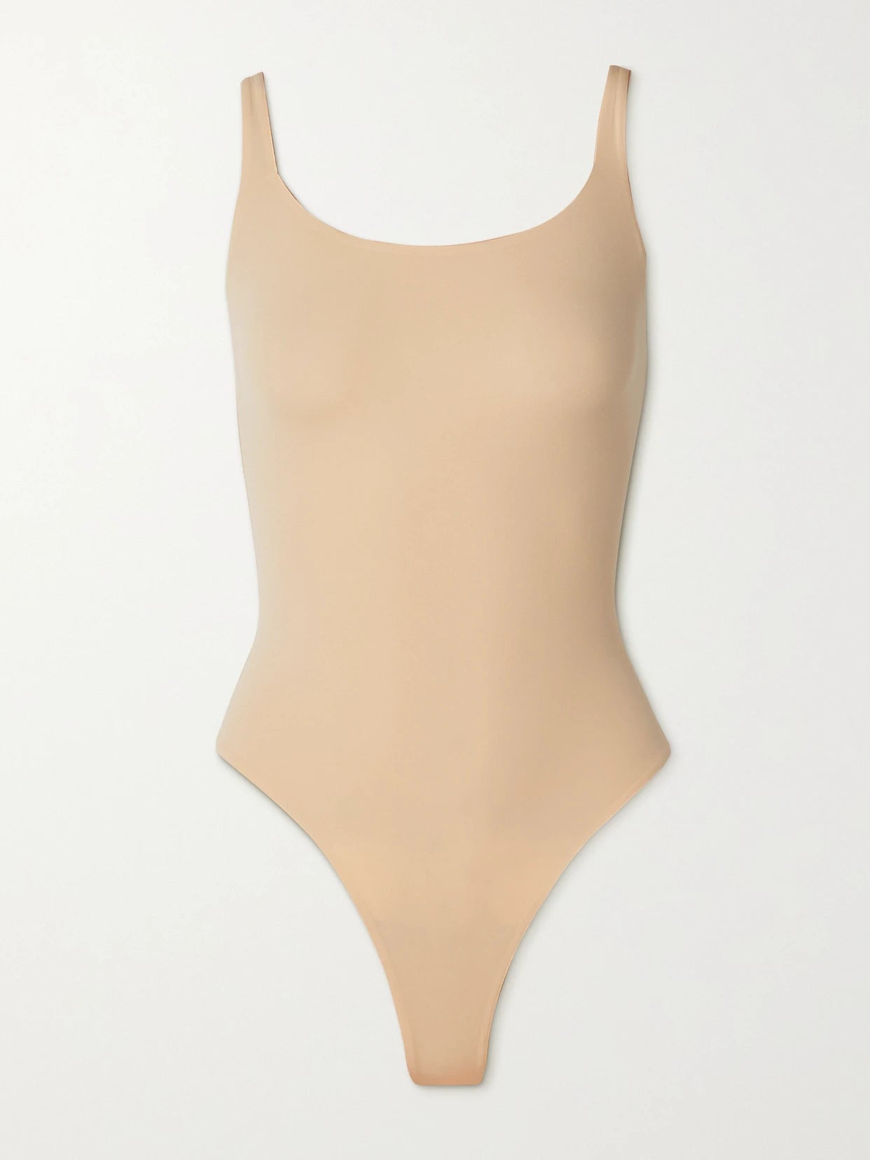 Fits Everybody Square Neck Bodysuit - Sand
