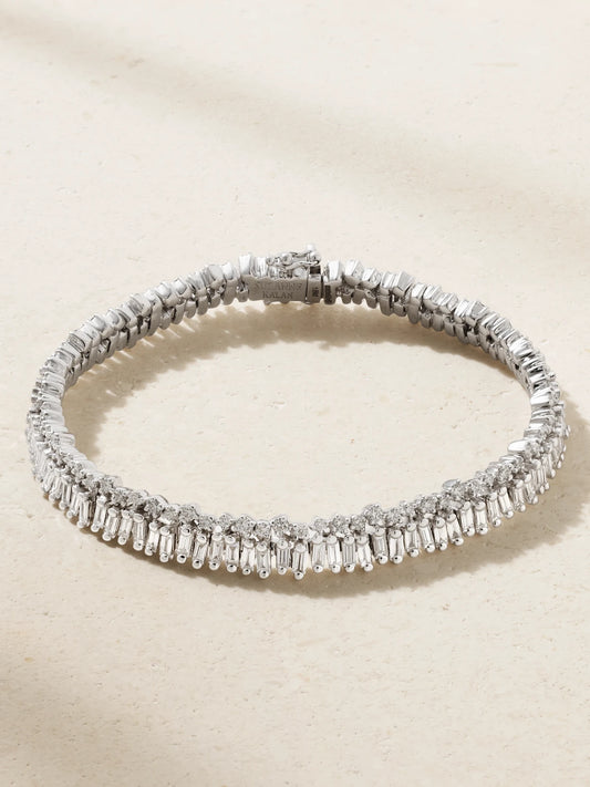 18-karat White Gold Diamond Bracelet