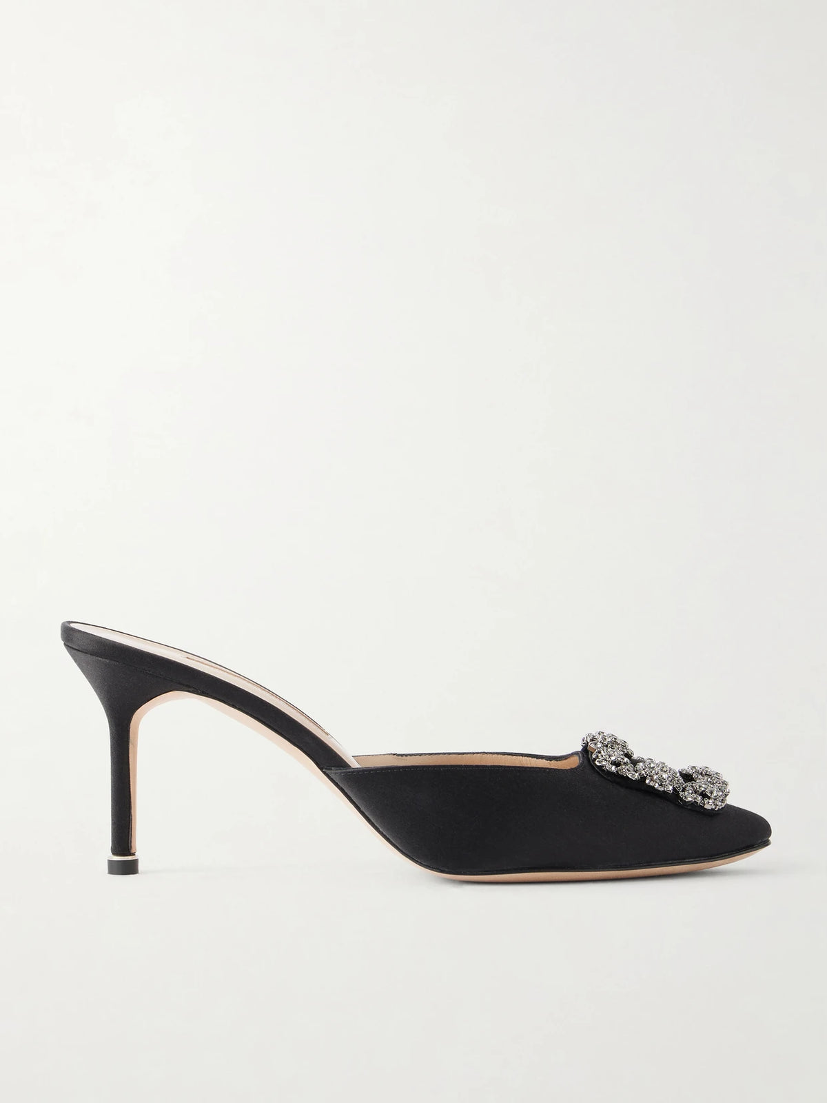 Hangisimu 70 Embellished Satin Mules