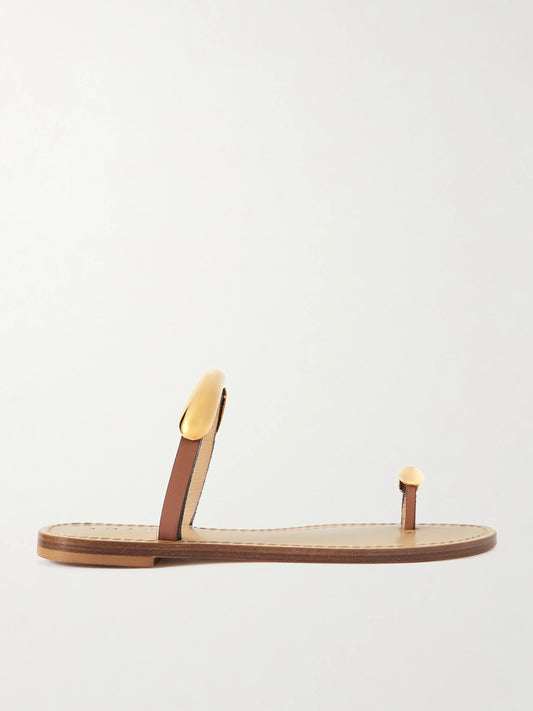Samburu Embellished Leather Sandals